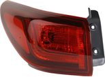 Johns, Luce Posteriore Sinistra Esterna Adatta Per Hyundai Kona Os + Supporto Lampada 06/17-10/20