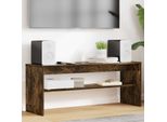 Maison Exclusive - Mobile Tv In Rovere Affumicato 100 X 30 X 40 Cm Materiale Ligneo