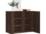 Maison Exclusive - Mensola Da Parete Effetto Rovere Marrone 75X35X60 Cm Materiale Ligneo
