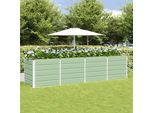 Maison Exclusive - Vaso Da Fiori Verde 240 X 80 X 75 Cm Acciaio