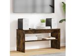 Maison Exclusive - Mobile Tv Rovere Affumicato 80 X 30 X 40 Cm Materiale Ligneo