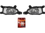 Johns, Fendinebbia Sinistro + Destro Adatti Per Hyundai Kona + Osram Night Breaker Laser