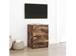 Maison Exclusive - Mobile Tv In Rovere Affumicato 40X35X54 Cm Materiale Ligneo