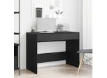 Maison Exclusive - Scrivania Effetto Rovere Nero 101X50X76,5 Cm Materiale Ligneo