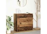 Maison Exclusive - Credenza Effetto Legno Antico 80X35X76 Cm Materiale Ligneo