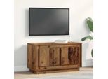 Maison Exclusive - Mobile Tv In Legno Antico 80 X 35 X 45 Cm Materiale Ligneo