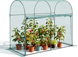 Vevor Tenda Protettiva Per Piante, 1806X910X1500 Mm Rete Protettiva Per Piante Con Telaio, Porta Con Cerniera, Resistente Al Vento, Gabbia Per Piante Serra Per Aiuole Rialzate All'aperto, Giardino, Terrazza