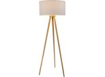 Nowa Stehlampe "Stabilo", Braun, 1 Stk., Leuchten, Stehleuchte, Textil, Wohnbereich, Flur, Stehlampe