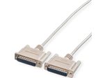 Roline Cavo RS232 25Pin ST-ST, 1,8 M