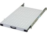 Digitus LP7548 Ripiano Per Armadio Estraibile Su Binari Telescopici, 1 Unità, Profondità 720 Mm, Carico 80 Kg. Con Viti, Grigio