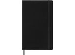 Moleskine Classic Notebook, Taccuino A Quadretti, Copertina Rigida E Chiusura Ad Elastico, Formato Large 13 X 21 Cm, Colore Nero, 240 Pagine