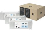Hp 83 - C4964A - Testina Di Stampa + Pulitore / Ciano Chiaro