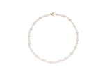 Perlenkette Firetti "Schmuck Geschenk Gold 375 Halsschmuck Halskette Perle", Gold (Gelbgoldfarben, Weiß), Halsketten, Damen, Gelbgold 375 Perlen Seide, L: 45, Gelbgold 375, Perlen, Seide, Perlenkette, Made In Germany - Mit SüßWasserzuchtperle