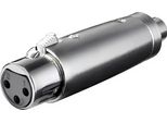 Goobay 27457 Adattatore Xlr, Da Presa Rca A Presa Xlr - Presa Xlr (3 Pin) > Presa Rca