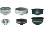 Hazet 2169/6 Set Di Chiavi Per Filtri Olio ∙ Quadro Cavo Da 3/8 Di Pollice (10 Mm), Quadro Cavo Da 1/2 Di Pollice (12,5 Mm) ∙ Profilo Esagonale Esterno ∙ Numero Di Utensili: 6