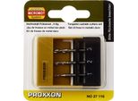 Proxxon 27116 Set Di Frese In Metallo Duro Integrale, 3 Pezzi