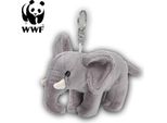 Wwf - Ciondolo In Peluche - Elefante (15 Cm) Portachiavi