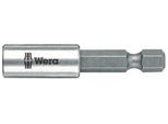 Porta Bit 899/4/1 1/4 Di Pollice F 6,3 1/4 Di Pollice C 6,3 Magnete, Blast-Ri L.75Mm Wera