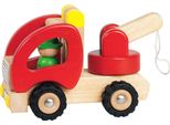 Goki 55965 Carro Attrezzi, Rosso/Naturale (1 Pezzo)