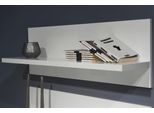 Wandboard Otto Home, Weiß (Weiß Hochglanz), B:119,7Cm H:29,7Cm T:21,2Cm, Holzwerkstoff, Regale, Wandboard