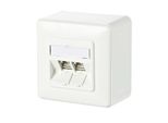Metz Connect 130B11D20002-E Presa RJ-45 Bianco
