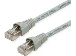 Cavo Patch Teleg "Rtner, Cat.6A (Profondo), S/Ftp, 0,25 M, Grigio"