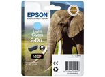 Epson 24XL - 9,8 Ml - Xl - Ciano Chiaro - Originale - Confezione Blister - Cartuccia D'inchiostro - Per Expression Photo XP-55, 750,