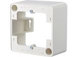 Metz Connect Cornice Per Montaggio A Parete 85 X 85 X 43 Mm, A 1 Attacco, Bianco Puro
