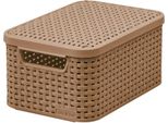 Curver Style S 6L Con Coperchio Marrone Scuro