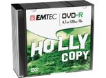 Emtec ECOVR471016SL Dvd Vergine 4,7 Gb DVD-R 10 Pz