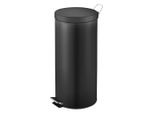 V-Part - Treteimer 30 Liter - Steel - Schwarz