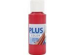 Plus Colour Vernice Acrilica Rosso Porpora, 60 Ml