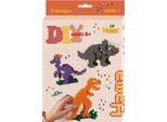 Hama Iron On Beads 3434 Hama Iron On Beads Midi "Dino World"", Confezione Regalo"