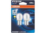 Osram Diadem Chrome PY21W Bau15S 12 V/21 W (2Er Blister)