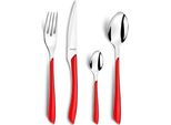 Set Di Posate Amefa Eclat 24 Pezzi Rosso