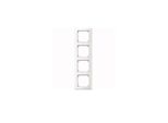Merten 478419 Cornice Di Copertura A 4 Ingressi Sistema M Bianco Polare Lucido