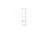 Merten 478425 Cornice M-SMART, A 4 Ingressi, Bianco Attivo Lucido