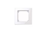 Merten 515125 Cornice M-PLAN, A 1 Scomparto, Bianco Attivo Lucido