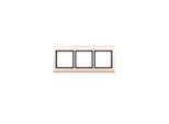 Merten Frame 3-Gang 400344 Aquadesign Bianco 400344 400344 (400344)