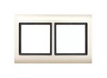 Merten Frame 2-Gang 400244 Aquadesign Bianco 400244 400244 (400244)