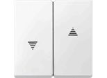Merten 434419 Bilanciere Per Interruttore E Pulsante Per Tapparelle, Bianco Polare, Sistema M