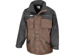 Result WORK-GUARD R72X | Cappotto Combinato Workguard Heavy Duty - Colore: Royal/Navy - Taglia: M