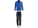 Sols Teamsport Pantaloni Della Tuta Unisex Tuta Da Allenamento Per Bambini 90301 Multicolore Blu Reale/Limone/Navy 8 Anni (128)