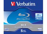 Verbatim 43715 Disco Vergine Blu-Ray BD-R 25 Gb 5 Pz