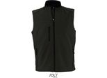Sols 46601 | Gilet Softshell Rallye Senza Maniche / Scaldacorpo Da Uomo - Colore: Nero - Taglia: M