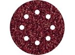 Wolfcraft 2251100 Carta Abrasiva Rotorbitale Con Velcro, Perforata Grana Num 120 (Ø) 125 Mm 25 Pz.