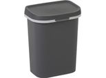 Curver | Cestino Per Rifiuti | Piatto, 10 L, Antracite