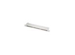 Logilink Professional NP0060 Pannello Patch Logilink 19" Cat.6A, 24 Porte, Grigio Chiaro, 1U"