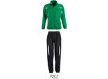Sols Teamsport Pantaloni Della Tuta Unisex Tuta Da Allenamento Per Bambini 90301 Multicolore Verde Brillante/Bianco/Nero 10 Anni (140)