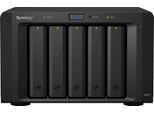 SYNOLOGY NAS-Server "DX517", schwarz, B:24,8cm H:15,7cm T:23,3cm, NAS-Server, NAS-Server